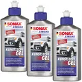 Produktbild: Kunststoffpflege Kunststoffgel Sonax Xtreme 3x 250ml Schutz Farbauffrischung
