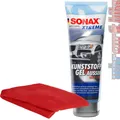 Produktbild: Kunststoffpflege Sonax Xtreme Kunststoffgel NanoPro Außen + Mikrofasertuch rot
