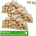 Produktbild: Brennholz Kaminholz Holz 90 kg Für Ofen und Kamin Kaminofen Feuerschale Grill Buche Feuerholz Buchenholz Holzscheite Wood 25 cm Flameup