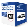 Produktbild: Auto Hak Anhängerkupplung abnehmbar für KIA Sportage IV Typ QL/ QLE AHK