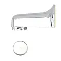 Produktbild: WENKO Magnet-Seifenhalter Blister, hochwertige Seifenablage für die Wand, Befestigen ohne Bohren mit Klebepad, sicherer Halt, umweltfreundlich & sparsam, aus Kunststoff, 4,5 x 4 x 7 cm, Verschromt
