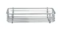 Produktbild: WENKO Ablage Chrom Aufbewahrung Korb Regal Gäste WC Bad Accessoires 25x6x12cm