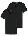 Produktbild: Schiesser 95/5 V-Shirt 173982-2er Pack Black 8