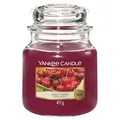 Produktbild: Yankee Candle Duftkerze im Glas (mittelgroß) | Black Cherry | Brenndauer bis zu 75 Stunden