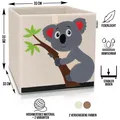 Produktbild: Lifeney Aufbewahrungsbox Kinderzimmer Koala hell Spielzeugkiste Faltbox Kinder