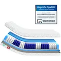 Produktbild: Matratze 90x200 Taschenfederkern 100x200 140x200 7-Zonen H2 H3 H4 H5 Köln