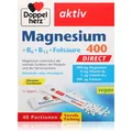 Produktbild: Doppelherz Aktiv Magnesium 400 Beutel trägt zur normalen Funktion des Nervensystems bei 40 St.