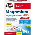 Produktbild: Doppelherz aktiv Magnesium+B6+B12+Folsäure 400 DIRECT 48 g