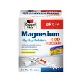 Produktbild: Doppelherz aktiv Magnesium 400 + B6 + B12 + Folsäure D, 40 St. Beutel 11616135