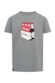Produktbild: derbe Hamburg M-04-TS-HERRENHANDTASCHE ROT-WEIß Herren T-Shirt, Größe:M, Farbe:Lava Smoke
