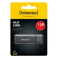 Produktbild: Intenso USB Stick Alu Line 2.0 USB Flash Drive 4GB 8GB 16GB 32GB 64GB 128GB Grau
