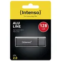 Produktbild: kQ Intenso USB Stick Alu Line 128 GB USB 2.0 Speicherstick anthrazit