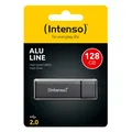 Produktbild: Intenso Alu Line 128 GB anthrazit USB 2.0 Stick Speicher 128GB AluLine 3521495