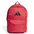 Produktbild: adidas Unisex Classic 3BARS Backpack, Pure Ruby/Black, One Size