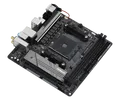 Produktbild: ASRock A520M-ITX/ac - Motherboard - Mini-ITX - Socket AM4 - AMD A520 - USB-C Gen1, USB 3,2 Gen 1 - Gigabit LAN, Wi-Fi, Bluetooth - Onboard-Grafik (CPU erforderlich) - HD Audio (8-Kanal) (90-MXBDG0-A0UAYZ)