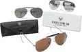 Produktbild: Mil-tec Air Force Sonnenbrille mit Etui, braun