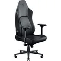 Produktbild: Razer Iskur V2 NewGen - Ergonomischer Gaming-Stuhl mit atmungsaktivem Gen-2 EPU-Leder mit Cooltouch Technologie - Hyperflex Lordosenstütze - breite Schulterbögen und Sitzfläche | Schwarz