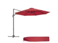 Produktbild: tectake® Sonnenschirm, Ø 300 cm, 6 einstellbare Neigungsstufen, UV-Schutz 50+, inklusive Schutzhülle
