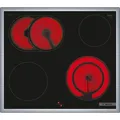 Produktbild: Bosch Elektrokochfeld Glaskeramik 4 Kochzonen 60 cm mit Rahmen NKN645GA2E