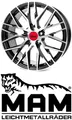 Produktbild: 4x MAM RS4 8,5x19 5/120,0 ET35 Black Front Polish