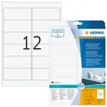 Produktbild: HERMA Adressetiketten 10017 weiß 99,1 x 42,3 mm, 25 Blatt