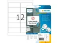 Produktbild: Etiketten HERMA 10017, 99,1 x 42,3 mm, 300 Stück, auf DIN A4, selbstklebend, stark haftend, Papier, mattweiß