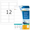 Produktbild: HERMA 10017 Repositionierbare Adressetiketten A4 99,1x42,3mm 25 Blatt weiß