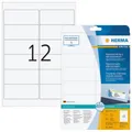 Produktbild: HERMA Adressetiketten 10017 weiß 99,1 x 42,3 mm, 25 Blatt
