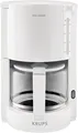 Produktbild: Krups Filterkaffeemaschine ProAroma, Glaskanne, Warmhaltefunktion, Automatische Abschaltung, 10 Tassen, 1.050 W, Weiß, F30901