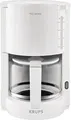 Produktbild: Krups Filterkaffeemaschine F 309 01 ProAroma | 10 Tassen | 1.050 W | Glaskanne | Warmhaltefunktion | Tropfstopp | Weiß