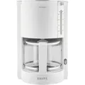 Produktbild: Krups Kaffeemaschine ProAroma, F30901, mit Glaskanne, 1,25 Liter, 1050 Watt, weiß, bis zu 10 Tassen