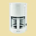 Produktbild: Krups Kaffeemaschine ProAroma F 309 01 - für 10 Tassen - weiß matt - F30901