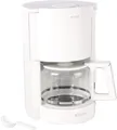 Produktbild: Krups Filterkaffeemaschine ProAroma, Glaskanne, 10 Tassen, 1.050 W, Weiß, F30901