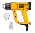 Produktbild: DEWALT HEISSLUFTPISTOLE 1800W 2-GESCHWINDIGKEITEN D26411 + 2 DÜSEN