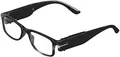 Produktbild: PEARL Brille mit LED-Leselicht: Modische Lesehilfe mit integriertem LED-Leselicht, +1,0 dpt (Lese-Fertigbrille, Lese-Sehhilfe, Leselampe Bett)