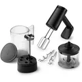 Produktbild: Philips Handmixer Serie 5000, 5 Geschwindigkeitsstufen, schwarz (HR3781/20)