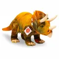 Produktbild: Hermann Teddy Dinosaurier Triceratops 42 cm stehend gelb/orange Plüschtier