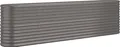 Produktbild: vidaXL Hochbeet Verzinkter Stahl 260x40x68 cm Grau