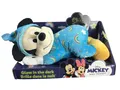Produktbild: Disney,Mickey Mouse,Plüschfigur,Plüschtier,liegend,mit Mütze,Glow