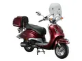 Produktbild: Alpha Motors Motorroller Retro Firenze Limited 50 ccm EURO 5 (Weinrot, 45 km/h) 45 km/h