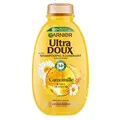 Produktbild: Garnier Ultra Doux – Shampoo für natürliches oder gesträhntes blondes Haar – Kamille und Blütenhonig – ohne Silikon – für Männer und Frauen – 300 ml
