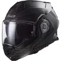 Produktbild: Klapphelm LS2 FF901 Advant X Carbon Solid ECE2206 Gr. XXL - Schwarz