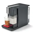 Produktbild: Tchibo Qbo MILK MASTER Premium Kapselmaschine für Cappuccino, Espresso, Caffè Crema, Caffè Grande, Milchschaum auf Knopfdruck mit abnehmbarem Milchtank 300ml, mit Abschaltautomatik, Lipstick Red