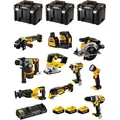 Produktbild: Dewalt Werkzeuge - Akku-werkzeug-set, 18-teilig, Mit Akkus Und Ladegerät Dck1012p4t