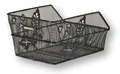 Produktbild: Fahrradkorb für hinten Basil Cento Flower S 36 x 26 x 18 cm - Schwarz