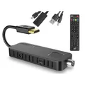 Produktbild: LTC TV Stick DVB-T2 | Tuner HDMI USB 2.0 | PVR Timeshift Dolby Digital Plus | Full HD 1080p | Mehrsprachig EPG DVB-T DVB-T2 kompatibel | USB Media-Player für Filme Musik Fotos