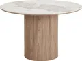 Produktbild: Isa Esstisch Ø120cm Keramik weiß.