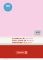 Produktbild: BRUNNEN Karteikarten BRUNNEN 10-2250010 Karteikarten Karteikarton 180 g/m² A5 rot