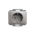 Produktbild: Busch-Jaeger 20 EUC-20 SCHUKO Steckdosen-Einsatz Platin 2CKA002011A1417