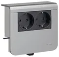 Produktbild: SL20055900D1 Elektro-Sockelleisten-Zubehör Steckdosencontainer Aluminium 1St.